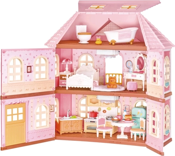 RoboTime 3D kit di costruzione della villa vittoriana Fairy Rose Cottage