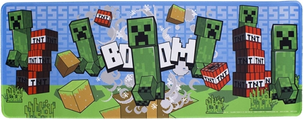 Tappetino da scrivania da gaming Minecraft