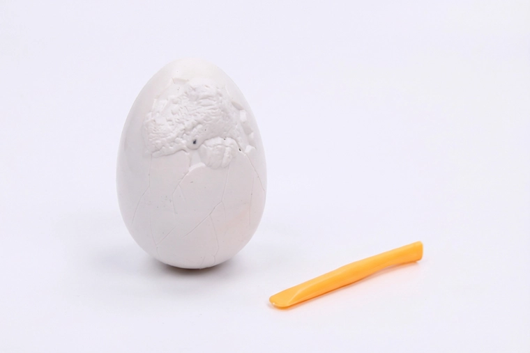 Uovo Dino DIY con figurine da scavare - 1 pezzo