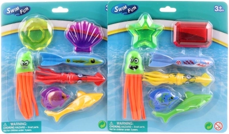 Set da immersione per bambini con giocattoli per l’acqua