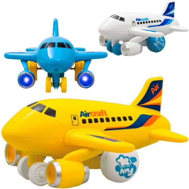 Allegro aeroplanino a trascinamento con luci e suoni