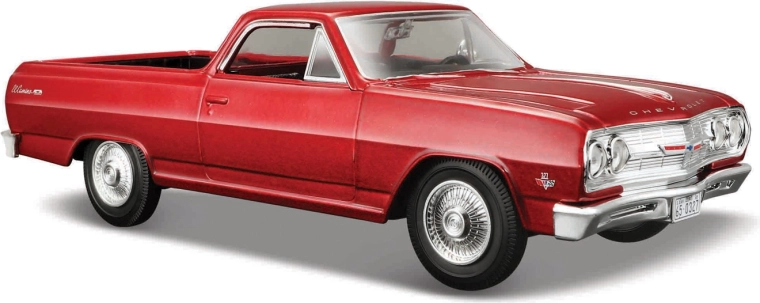 Maisto Chevrolet El Camino 1965 rosso metallizzato 1:24