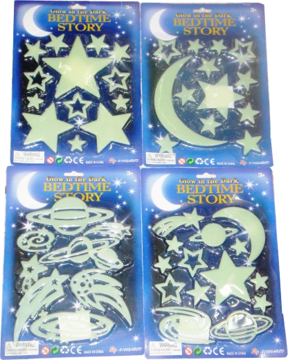 Adesivi luminosi cielo notturno – 4 tipi