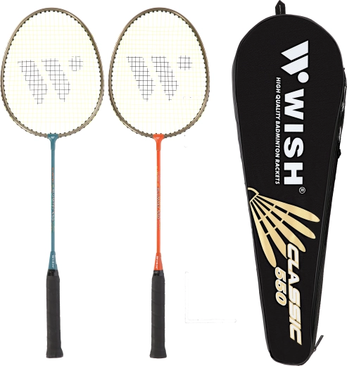 Set da badminton Wish Alumtec 550K con custodia