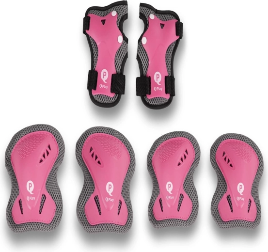 Qplay protezioni per bambini rosa S (3–5 anni)