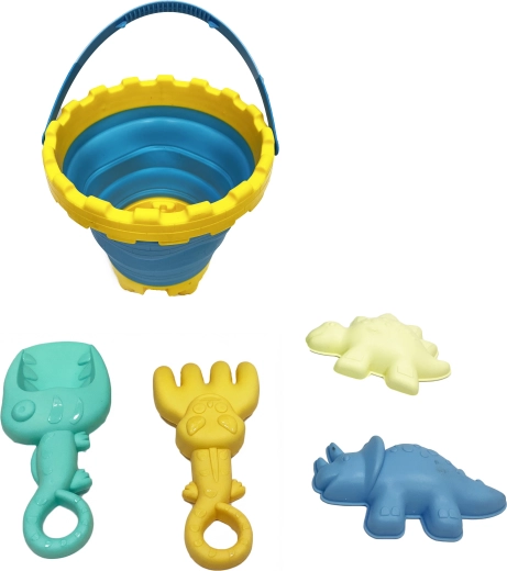 Set per sabbia Dino per bambini, 5 pezzi