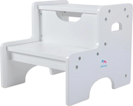 Sgabello per bambini in legno con gradino 2Kids Toys