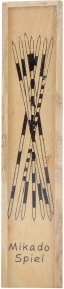 Mikado in scatola di legno