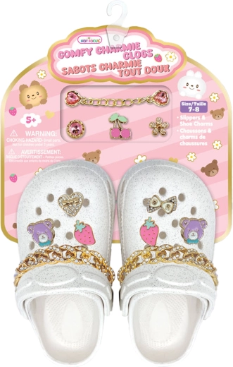 Sandali bianchi da bambino con accessori decorativi (taglia 27–28)