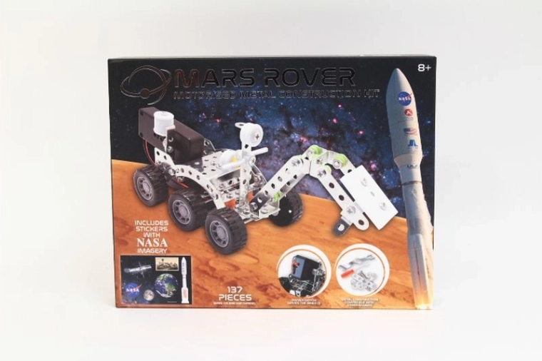 Kit di costruzione in metallo NASA: rover marziano con motore