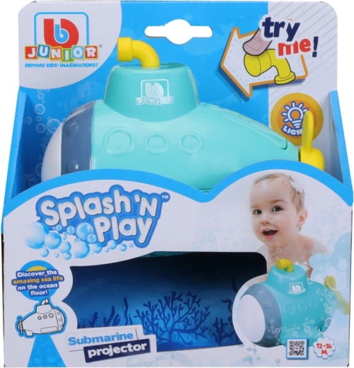 Sottomarino BB Junior con proiettore di vita marina per l’acqua