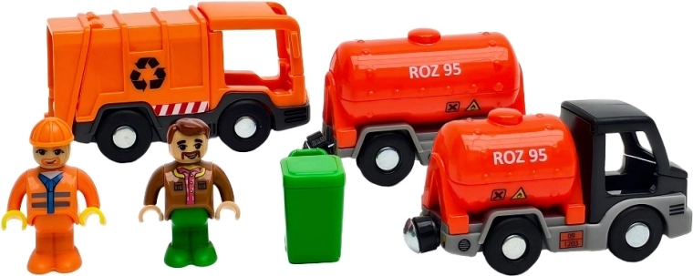 2Kids Toys set di veicoli comunali con personaggi