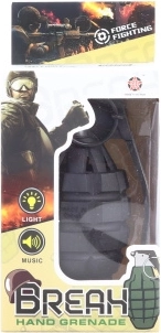 Granata giocattolo in plastica a batterie con suoni