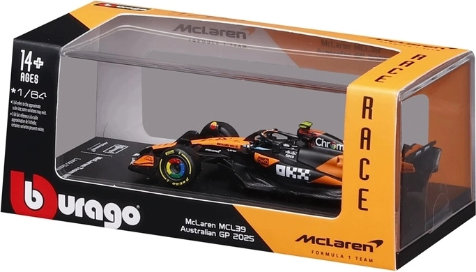 Modello BBU F1 McLaren MCL39 Lando Norris 1:64