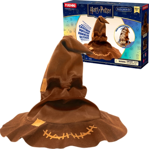 Puremind Harry Potter puzzle 3D in legno Cappello Parlante con effetti sonori
