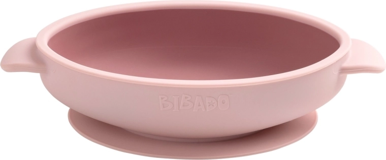 Ciotola in silicone Bibado con ventosa blush - 1 pezzo
