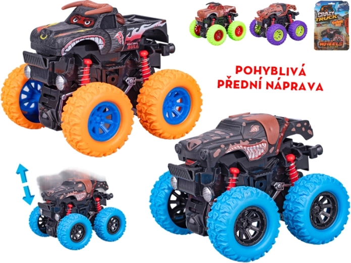 Crazy Truck monster truck a frizione 9 cm