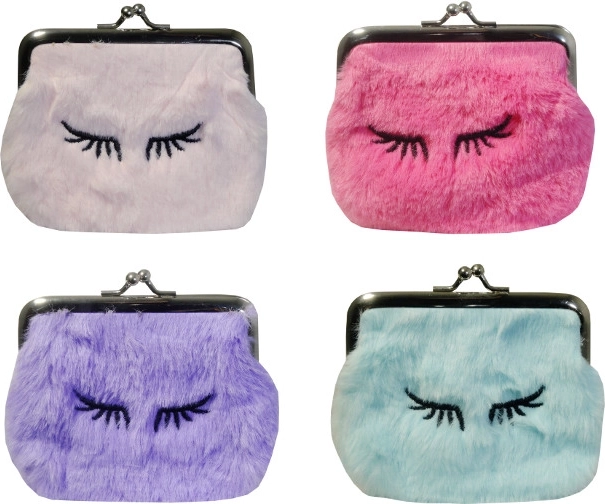 Portamonete di peluche per bambini