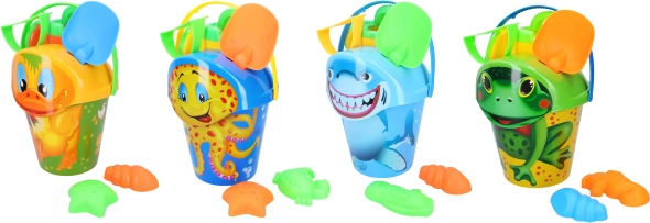 Set da sabbia 7 pz per bambini