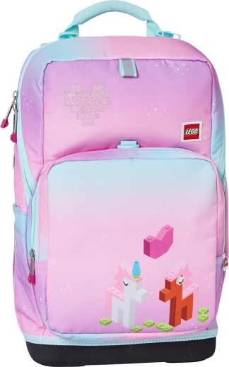 LEGO Iconic Sparkle Optimo Plus zaino scolastico (set con sacca per educazione fisica)