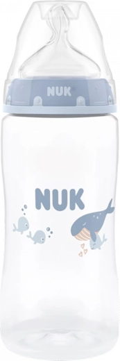 Biberon NUK First Choice con controllo della temperatura 300 ml Whale