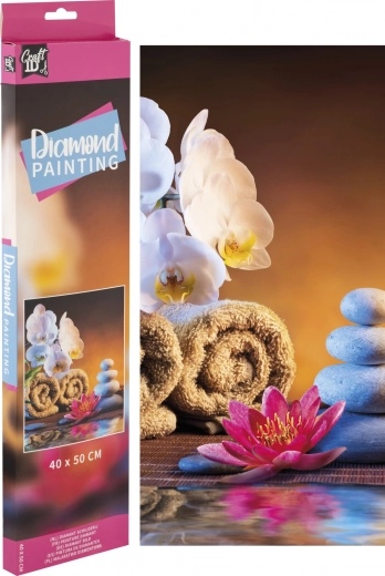 Pittura con diamanti Zen 40 × 50 cm