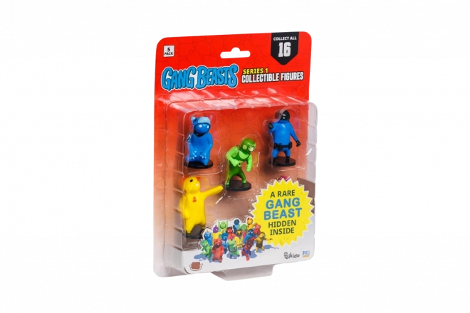 figurine Gang Beasts serie 1 confezione 5 pz