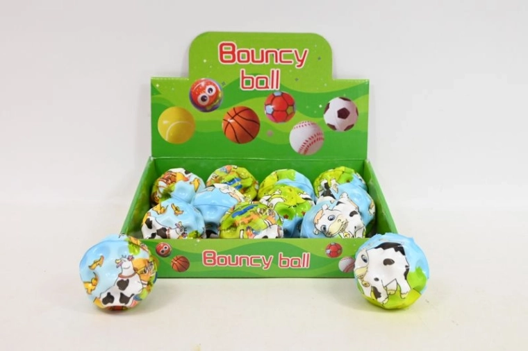 Palline rimbalzanti fattoria (12 pz)