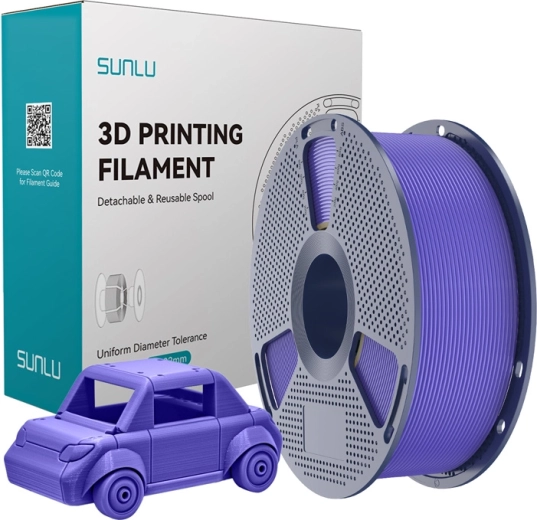 Filamento Sunlu PETG viola lavanda