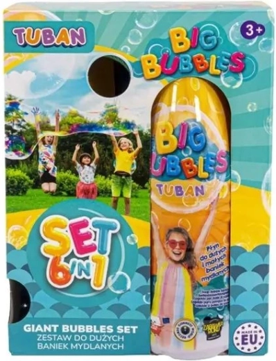 Set per grandi bolle di sapone 6 in 1