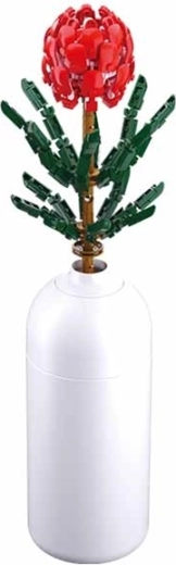 Sluban Flowers Tibouchina urvilleana in vaso – set di costruzione floreale (243 pezzi)