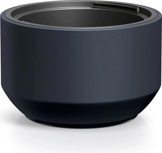 Vaso con inserto 29,8 cm antracite
