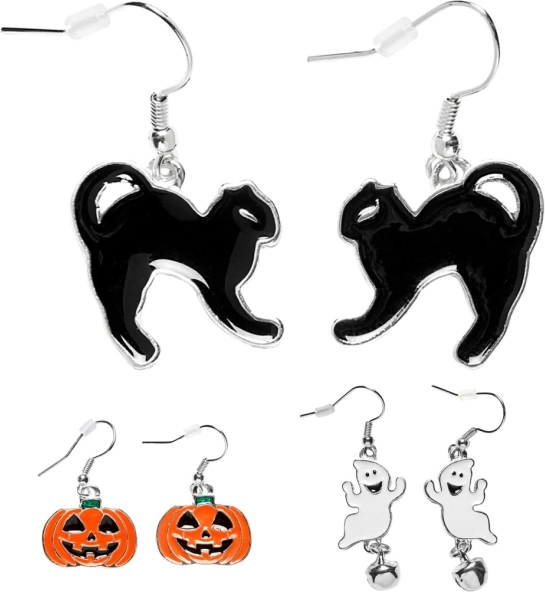 Set di orecchini per bambini di Halloween