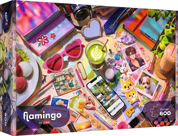 Puzzle Trefl Fenicottero – Il mio piccolo mondo (600 pezzi)
