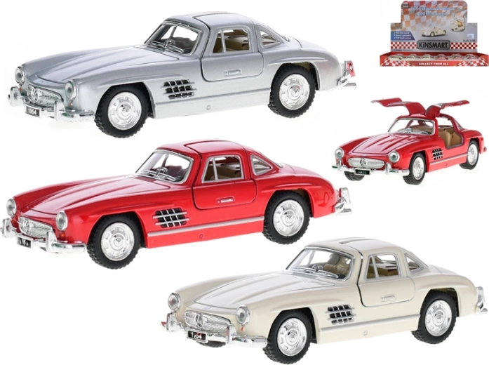 Modello in metallo dell'auto Mercedes‑Benz 300 SL 1954 1:36 Kinsmart