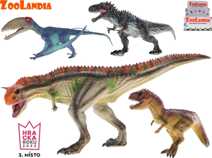 Zoolandia dinosauro figurina in plastica 24–30 cm