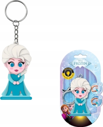 Portachiavi Frozen con torcia LED