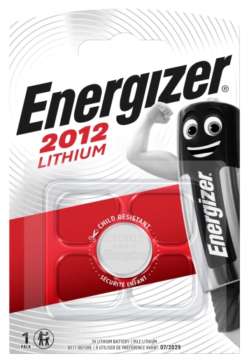 Batteria a bottone al litio CR2012 ENERGIZER 3 V, 58 mAh (1 pz)