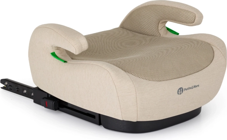 Petite&Mars rialzo sedile Optimus Pro i-Size Air Sage Beige 125–150 cm