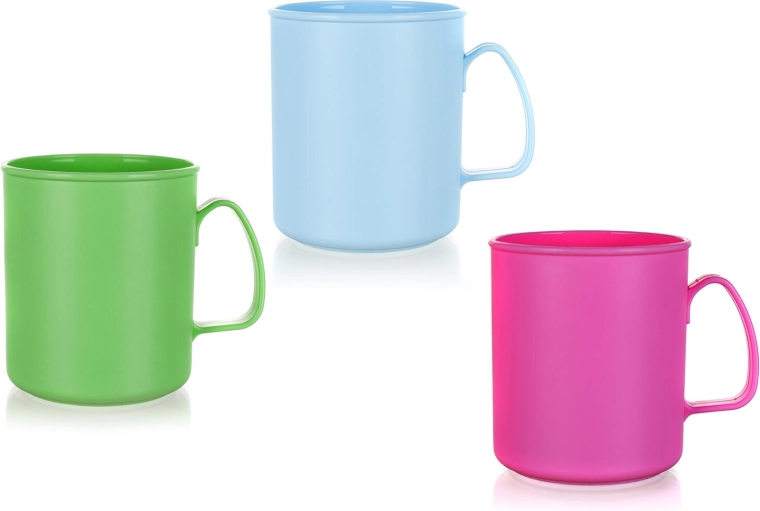Tazza in plastica 0,3 l – mix di colori
