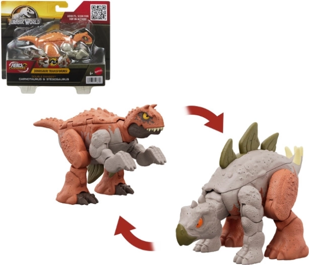 Dinosauro 2in1 con trasformazione Carnotaurus JURASSIC WORLD