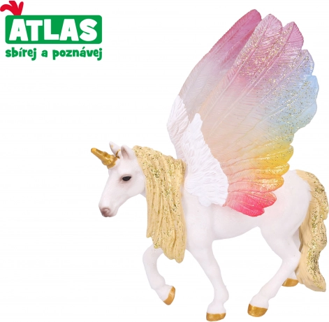 Figurina pegaso unicorno 15 cm