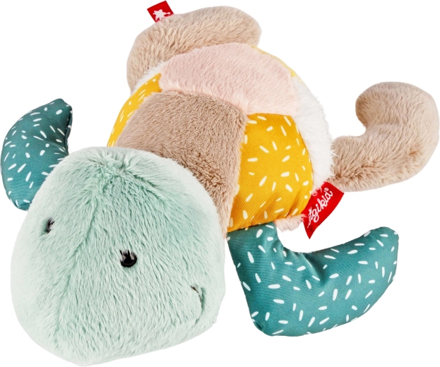 Tartarughina di peluche patchwork Sigikid – il primo peluche da coccolare per il tuo bambino
