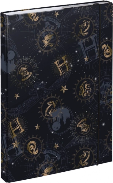 Baagl cartellina per quaderni scolastici A4 Harry Potter – Hogwarts