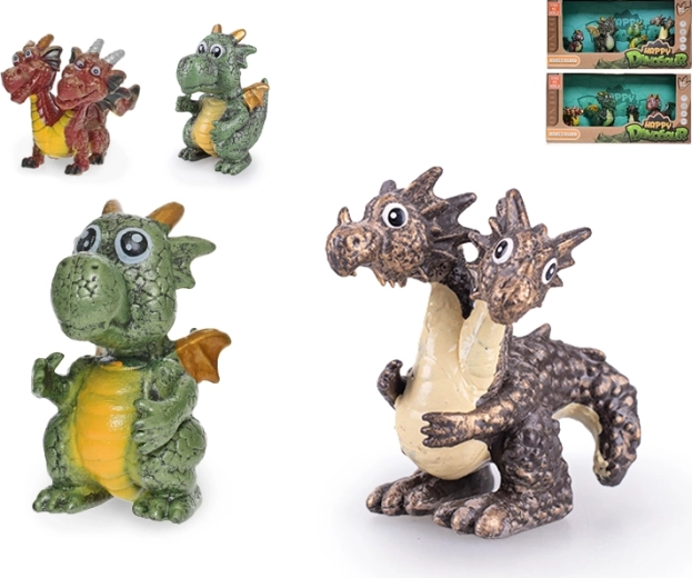 Set di draghi – 4 figurine per bambini