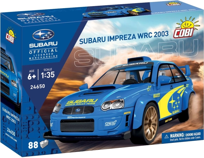 Cobi Subaru Impreza WRC 2003 1:35 (88 pezzi)