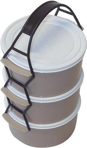 Portavivande 3x1,0 l in plastica