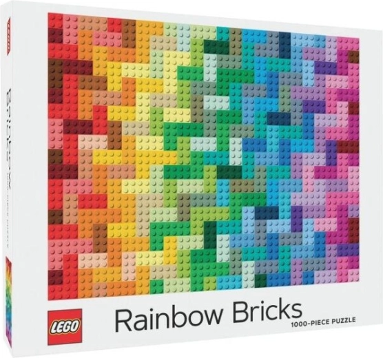 Puzzle Chronicle Books LEGO mattoni arcobaleno 1000 pezzi