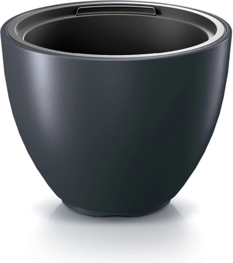 Vaso con inserto 46,9 cm antracite HEOS