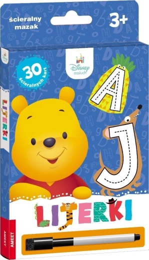 Ameet Disney Maluch: Lettere – schede cancellabili con pennarello